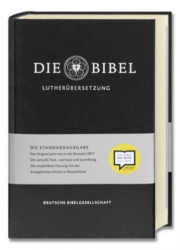 Lutherbibel revidiert 2017 - Die Standardausgabe, (Mit Apokryphen) klassisch- schwarz