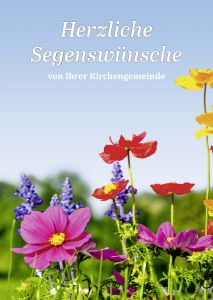 Faltkarte Herzliche Segenswnsche von Ihrer Kirchengemeinde (10 St.)