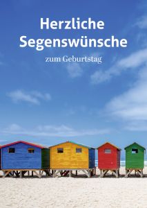 Faltkarte Herzliche Segenswnsche zum Geburtstag (10 St.)