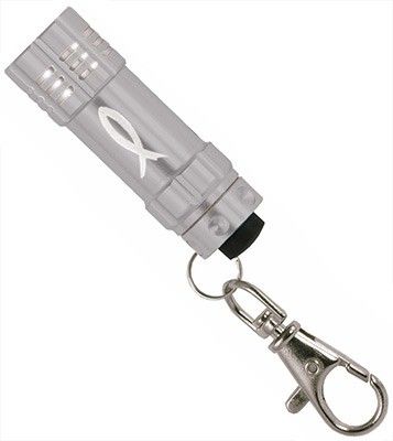 LED-Taschenlampe Fisch, (5 cm x 1,5 cm)