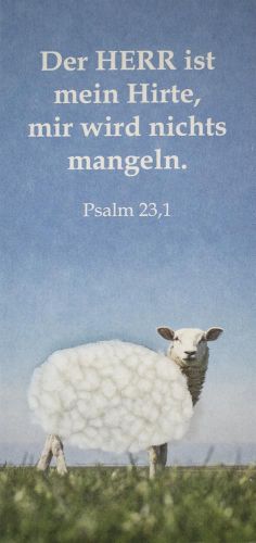 Fhlkarte Psalm 23