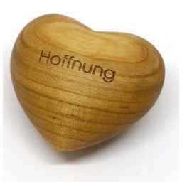 Holzherz `Hoffnung`