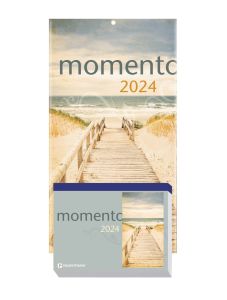 momento 2024 - Abreikalender mit Rckwand und Aufstellfu