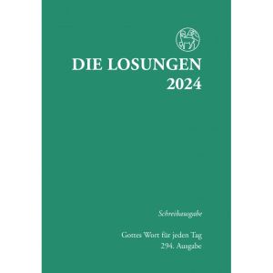 Losungen 2024 - Schreibausgabe (Ausgabe fr Deutschland)